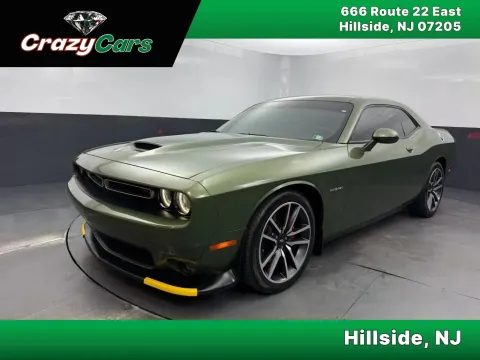 Green 2022 Dodge Challenger R/T Coupe 2D for sale in Hillside, NJ
