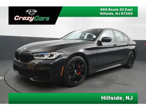 Black 2023 BMW 5 Series 540i xDrive Sedan 4D for sale in Hillside, NJ
