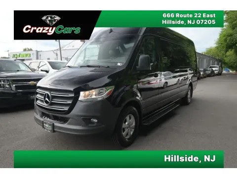 Black 2021 Mercedes-Benz Sprinter 2500 Cargo High Roof w/170' WB Van 3D for sale in Hillside, NJ