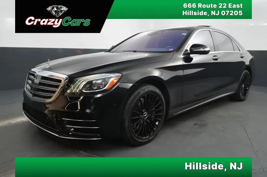 Black 2019 Mercedes-Benz S-Class S 560 4MATIC Sedan 4D for sale in Hillside, NJ