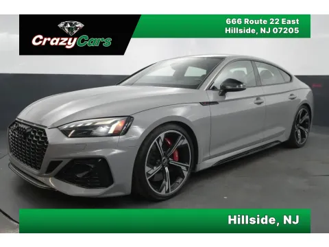 Gray 2021 Audi RS 5 Hatchback Sedan 4D for sale in Hillside, NJ