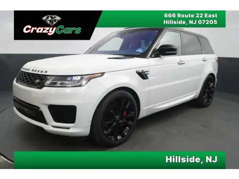 White 2020 Land Rover Range Rover Sport HST Sport Utility 4D for sale in Hillside, NJ