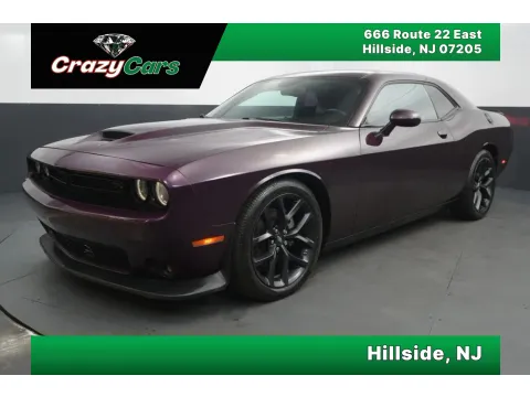 Purple 2022 Dodge Challenger R/T Coupe 2D for sale in Hillside, NJ
