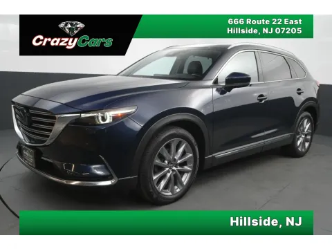 Blue 2021 MAZDA CX-9 Grand Touring Sport Utility 4D for sale in Hillside, NJ