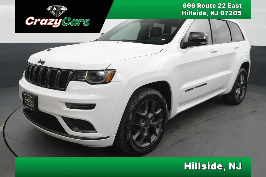 White 2019 Jeep Grand Cherokee Limited X Sport Utility 4D for sale in Hillside, NJ