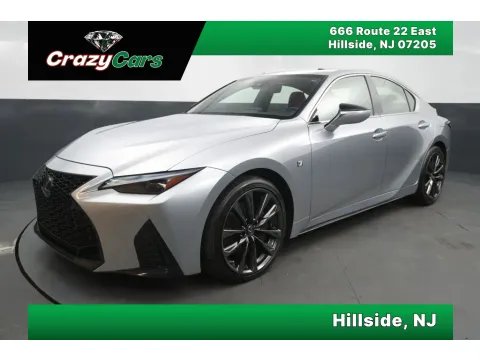 Silver 2022 Lexus IS 350 F SPORT Sedan 4D for sale in Hillside, NJ