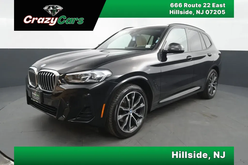 Black 2022 BMW X3 xDrive30i Sport Utility 4D for sale in Hillside, NJ
