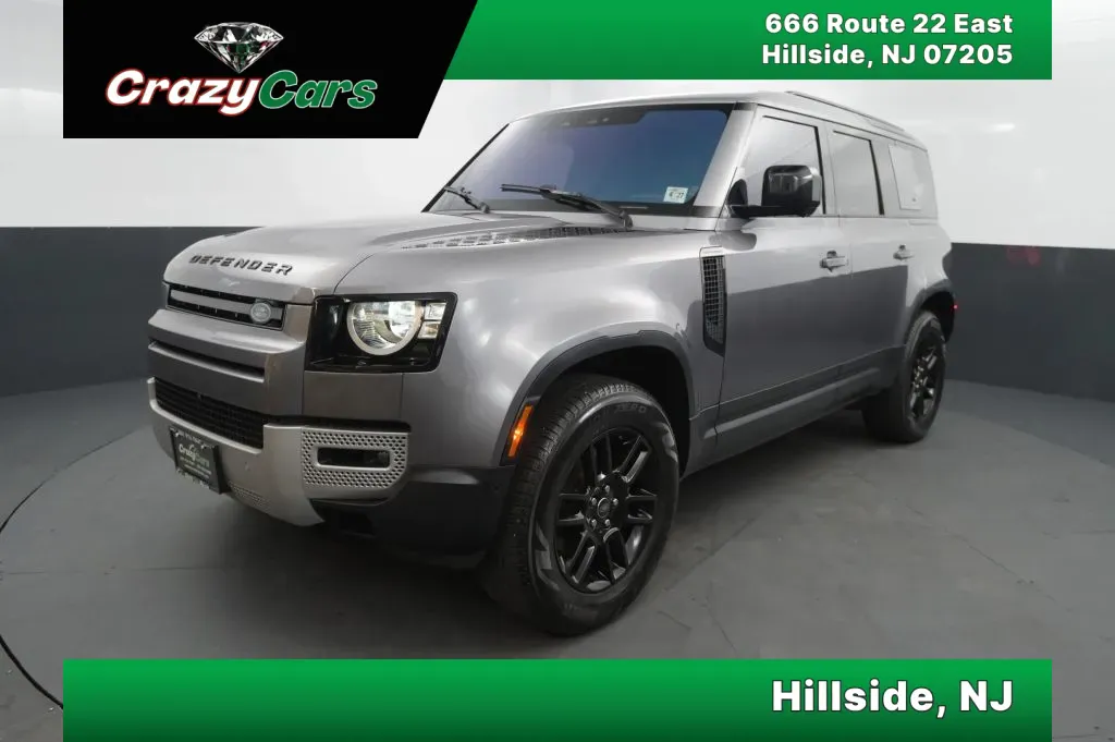 Gray 2022 Land Rover Defender 110 S Sport Utility 4D for sale in Hillside, NJ