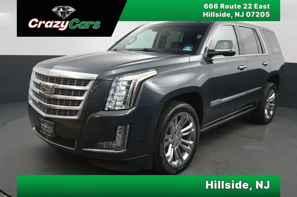 Blue 2019 Cadillac Escalade Premium Luxury Sport Utility 4D for sale in Hillside, NJ