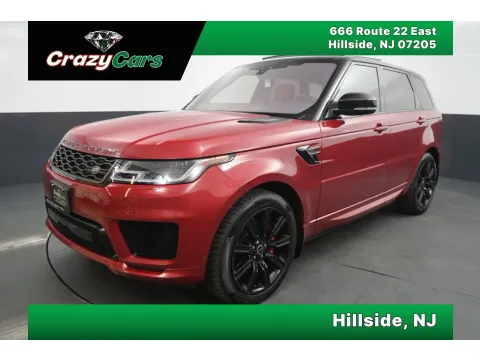 Red 2020 Land Rover Range Rover Sport P525 HSE Dynamic Sport Utility 4D for sale in Hillside, NJ