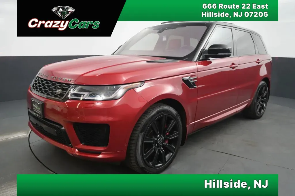 Red 2020 Land Rover Range Rover Sport P525 HSE Dynamic Sport Utility 4D for sale in Hillside, NJ
