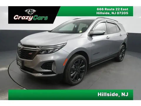 Gray 2023 Chevrolet Equinox RS Sport Utility 4D for sale in Hillside, NJ