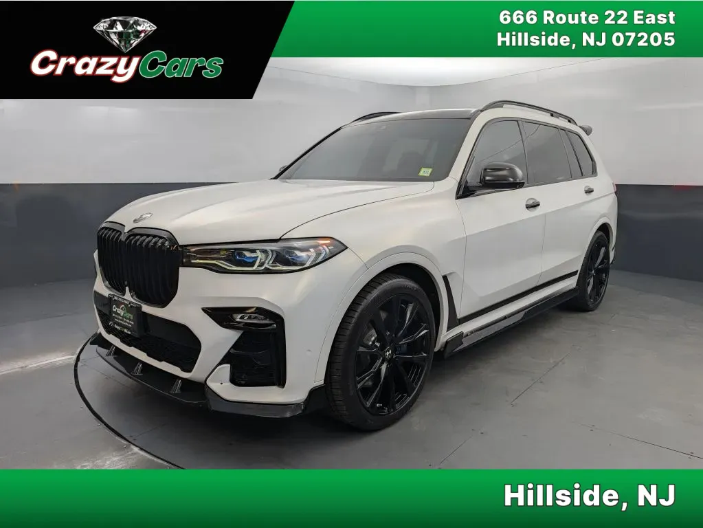 Black 2020 BMW X7 M50i Sport Utility 4D for sale in Hillside, NJ