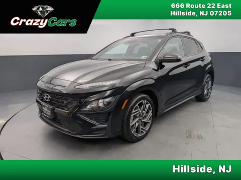 Black 2023 Hyundai Kona N Line Sport Utility 4D for sale in Hillside, NJ