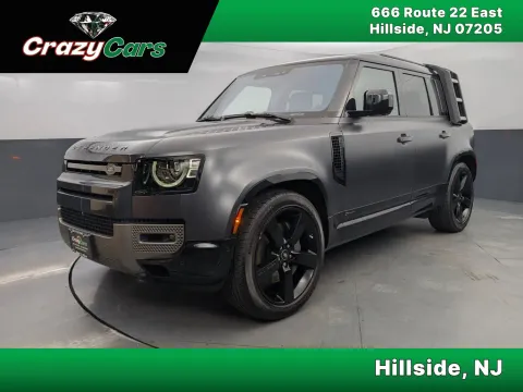 Black 2021 Land Rover Defender 110 X-Dynamic HSE Sport Utility 4D for sale in Hillside, NJ