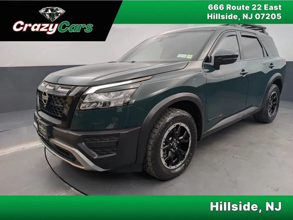 Green 2023 Nissan Pathfinder Rock Creek Sport Utility 4D for sale in Hillside, NJ