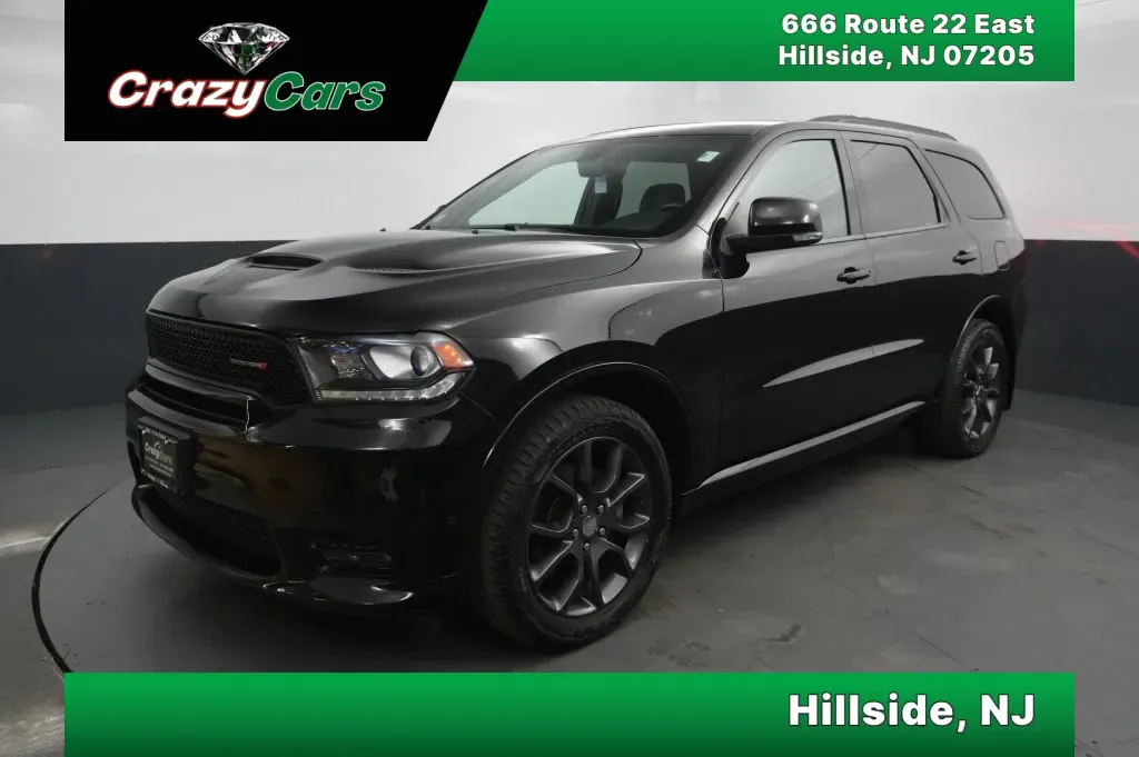 Black 2018 Dodge Durango R/T Sport Utility 4D for sale in Hillside, NJ