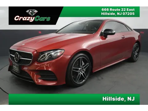 Red 2020 Mercedes-Benz E-Class E 450 4MATIC Coupe 2D for sale in Hillside, NJ