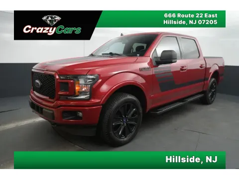 Red 2020 Ford F-150 SuperCrew Cab XLT Pickup 4D 5 1/2 ft for sale in Hillside, NJ
