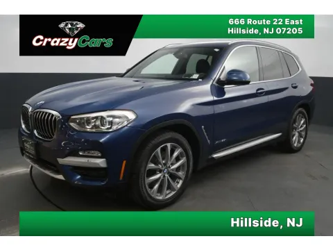 Blue 2018 BMW X3 xDrive30i Sport Utility 4D for sale in Hillside, NJ