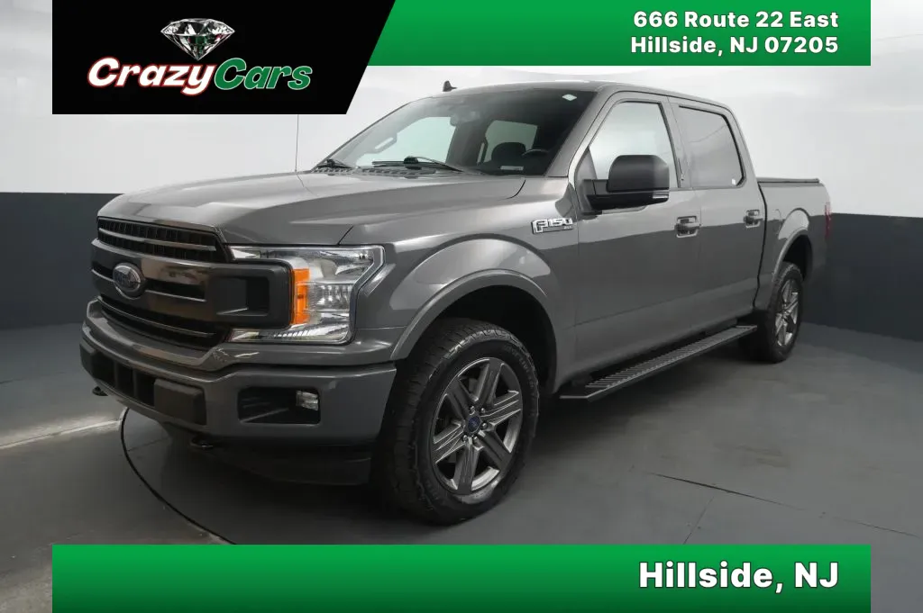 Gray 2020 Ford F-150 SuperCrew Cab XLT Pickup 4D 5 1/2 ft for sale in Hillside, NJ