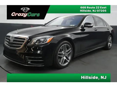 Black 2018 Mercedes-Benz S-Class S 560 4MATIC Sedan 4D for sale in Hillside, NJ