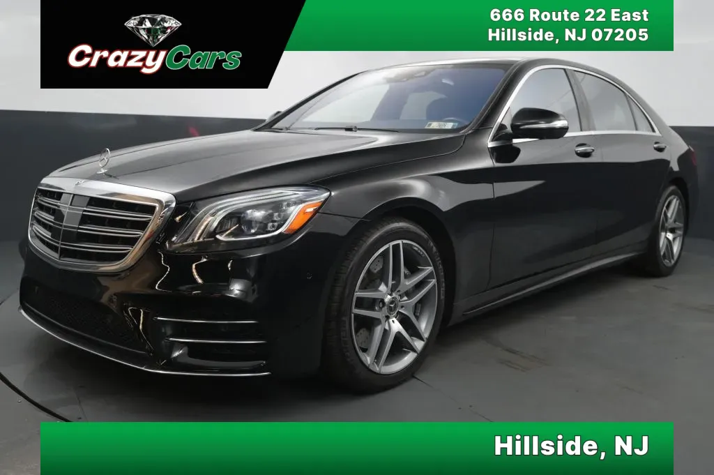 Black 2018 Mercedes-Benz S-Class S 560 4MATIC Sedan 4D for sale in Hillside, NJ
