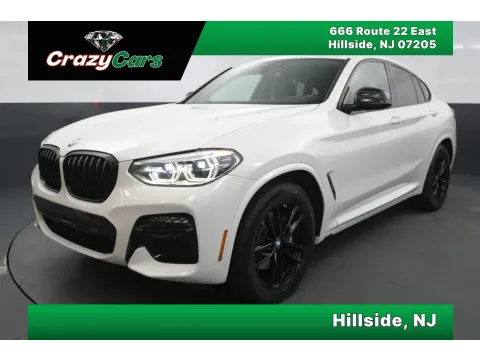 White 2021 BMW X4 M40i Sport Utility 4D for sale in Hillside, NJ