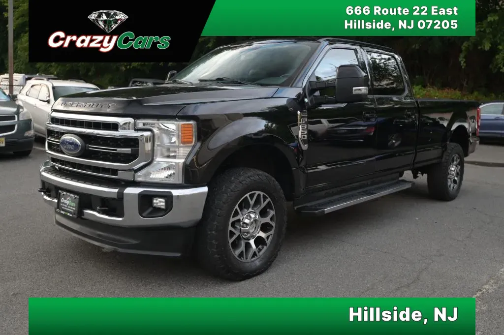 Black 2020 Ford F350 Super Duty Crew Cab Lariat Pickup 4D 8 ft for sale in Hillside, NJ