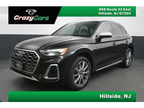 Black 2022 Audi SQ5 Premium Plus Sport Utility 4D for sale in Hillside, NJ