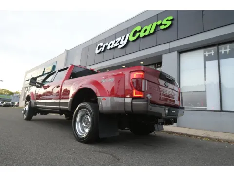 Another view of 2022 Ford F450 Super Duty Crew Cab King Ranch Pickup 4D 8 ft for sale in Hillside, NJ at Crazy Cars Hillside