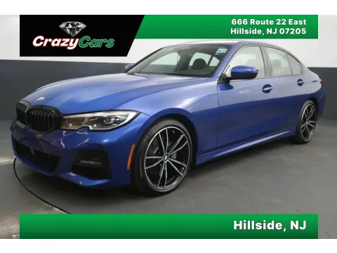 Blue 2020 BMW 3 Series 330i xDrive Sedan 4D for sale in Hillside, NJ