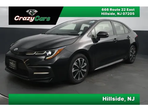 Black 2022 Toyota Corolla SE Sedan 4D for sale in Hillside, NJ