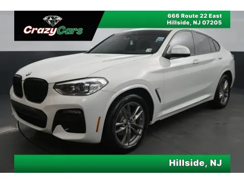 White 2021 BMW X4 xDrive30i Sport Utility 4D for sale in Hillside, NJ