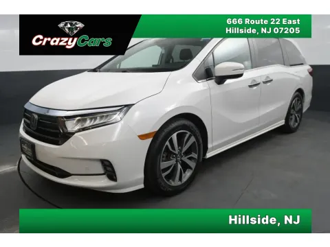 White 2023 Honda Odyssey Touring Minivan 4D for sale in Hillside, NJ