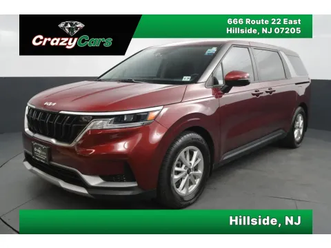 Red 2023 Kia Carnival LX w/Seat Pkg Minivan 4D for sale in Hillside, NJ
