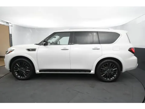 Photos of 2021 INFINITI QX80 PREMIUM SELECT Sport Utility 4D for sale in Hillside, NJ at Crazy Cars Hillside