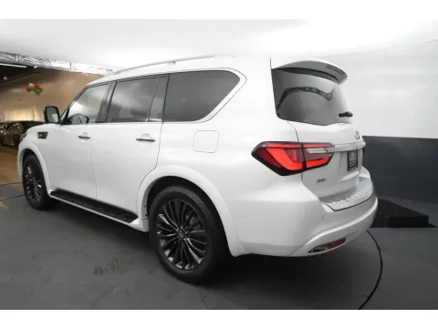 Another view of 2021 INFINITI QX80 PREMIUM SELECT Sport Utility 4D for sale in Hillside, NJ at Crazy Cars Hillside