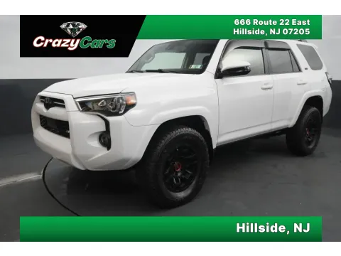 White 2022 Toyota 4Runner SR5 Sport Utility 4D for sale in Hillside, NJ