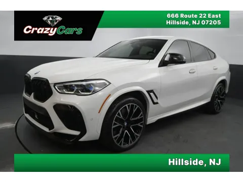 White 2020 BMW X6 M Competition Sport Utility 4D for sale in Hillside, NJ