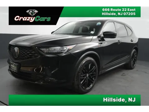 Black 2022 Acura MDX SH-AWD w/A-Spec Pkg Sport Utility 4D for sale in Hillside, NJ