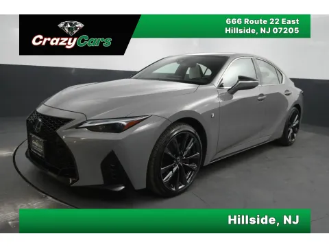 Gray 2024 Lexus IS 350 F SPORT Sedan 4D for sale in Hillside, NJ