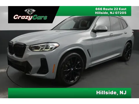 Gray 2022 BMW X3 xDrive30i Sport Utility 4D for sale in Hillside, NJ