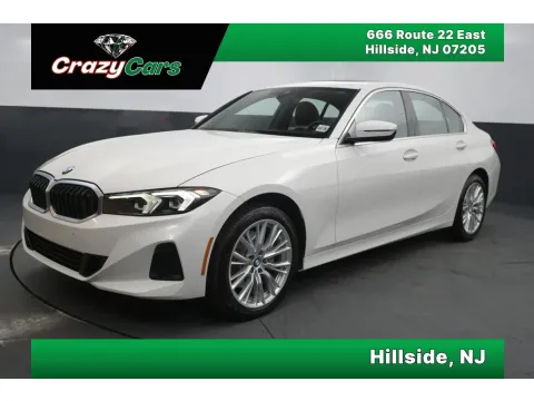 White 2024 BMW 3 Series 330i xDrive Sedan 4D for sale in Hillside, NJ