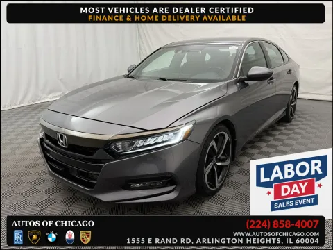 Silver 2020 Honda Accord Sedan Sport for sale in Arlington Heights, IL