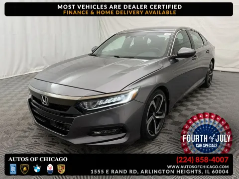 Silver 2020 Honda Accord Sedan Sport for sale in Arlington Heights, IL