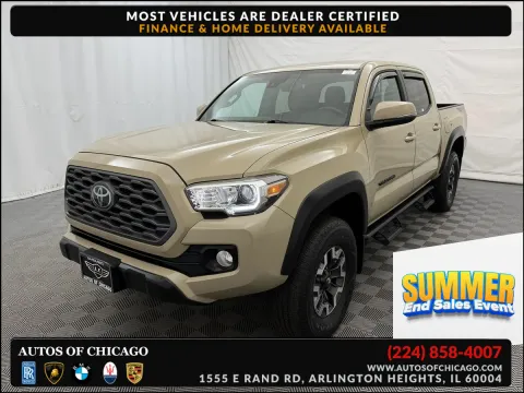 Beige 2020 Toyota Tacoma TRD Off Road for sale in Arlington Heights, IL