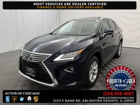 Blue 2016 Lexus RX 350 for sale in Arlington Heights, IL
