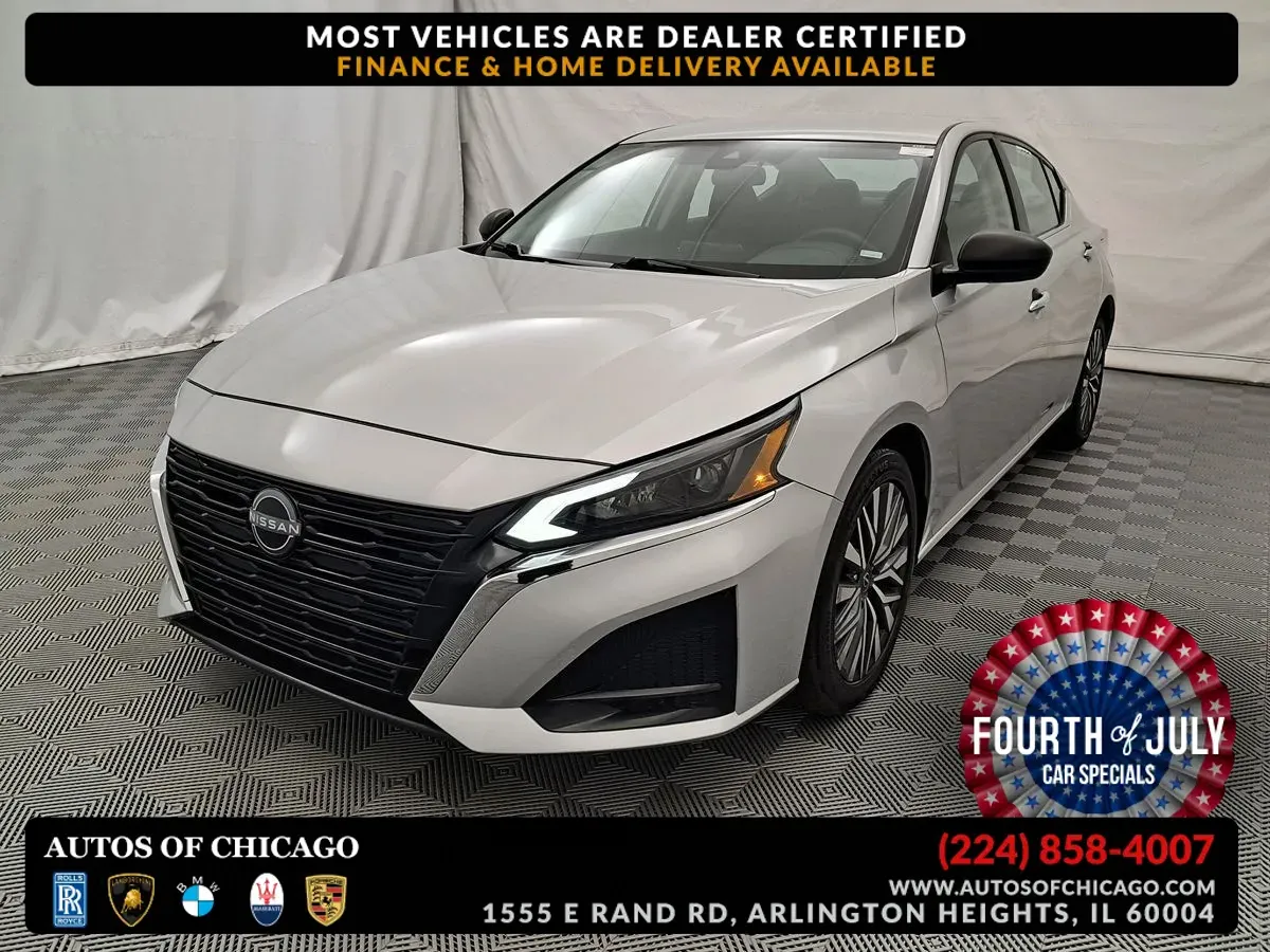 Silver 2024 Nissan Altima 2.5 SV for sale in Arlington Heights, IL