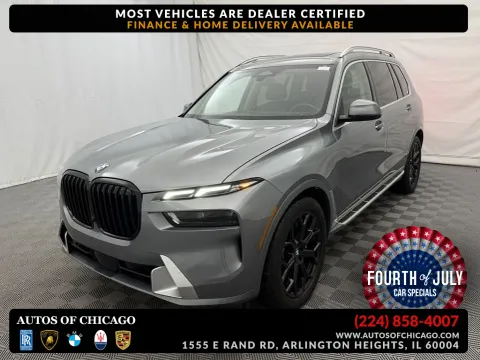 Gray 2023 BMW X7 xDrive40i for sale in Arlington Heights, IL
